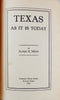 Texas as it is Today, 1925 First Edition