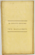 Sprague.  A Discourse on True Magnanimity (1844) Attacks Dueling