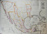 [MAP] Disturnell's Treaty Map, 1847 Mexico Territory Ceded to the United States