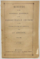 Minutes of the General Assembly of the Presbyterian Church USA, 1849