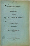 Thompson, M. La Rue P. Religious Sectarianism, Unchristian Bigotry