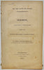 Smith, Samuel Stanhope. On the Love of Praise 1810 Princeton College Sermon
