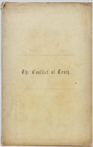 Reed, V. D. The Conflict of Truth, 1865 American Civil War Sermon