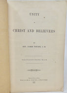 Nourse, James. Unity of Christ and Believers (1848)