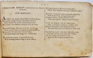 Benham, Federal Harmony, Psalmody, Church Music, ca. 1794