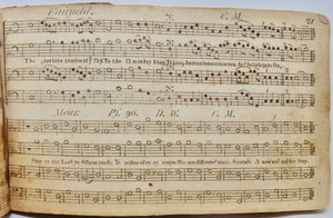Benham, Federal Harmony, Psalmody, Church Music, ca. 1794
