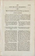1825 Treaty between the United States of American and the Republic of Columbia