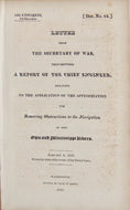 1826 Ohio and Mississippi River Navigation, US Engineers Remove Obstacles