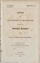 Load image into Gallery viewer, 1825 Secretary of the Treasury, State of the Finances of the United States