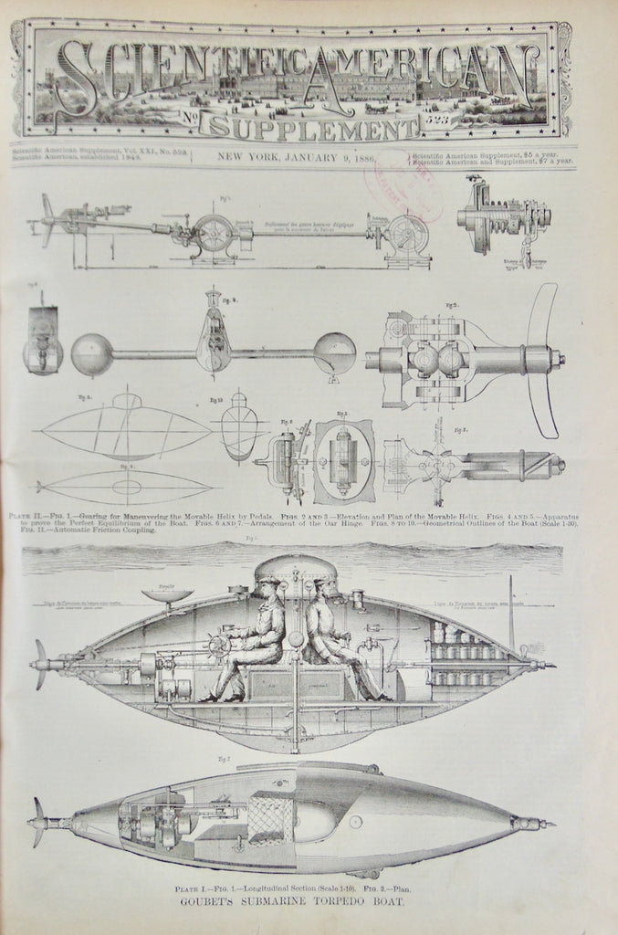 Scientific American Supplement, 1886. Volume XXI. Nos. 522-547