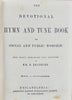 1864 BAPTIST Devotional Hymn and Tune Book