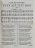 1864 BAPTIST Devotional Hymn and Tune Book