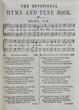 Load image into Gallery viewer, 1864 BAPTIST Devotional Hymn and Tune Book