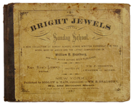 Bright Jewels for the Sunday School 1869, William B. Bradbury