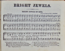 Load image into Gallery viewer, Bright Jewels for the Sunday School 1869, William B. Bradbury