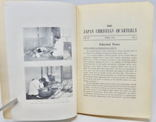 Load image into Gallery viewer, Lamott, Willis. The Japan Christian Quarterly, Spring 1936