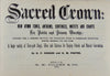 1871 The Sacred Crown: New Hymn Tunes for Worship