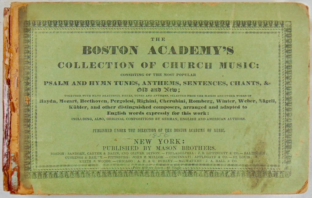 The Boston Academy's Collection of Church Music (1856)