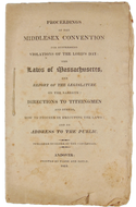 1814 Convention for Suppressing Violations of the Lord's Day