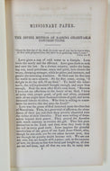 1842 Missionary Paper. The Divine Method of Raising Charitable Contributions
