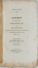 Load image into Gallery viewer, 1826 Daniel Dana, Minsterial Fidelity, Be Free from the Blood of All Men
