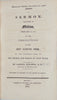 1807 Ordination Sermon, Ministerial Fidelity Illustrated and Urged