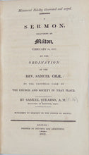 Load image into Gallery viewer, 1807 Ordination Sermon, Ministerial Fidelity Illustrated and Urged