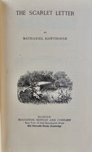 Load image into Gallery viewer, 1879 The Works of Nathaniel Hawthorne, Volume Three, The Scarlet Letter