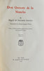 Don Quixote de la Mancha (2 volume set) 1899