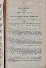 Load image into Gallery viewer, 1834 President Andrew Jackson, Speech to Congress, Banking Reports