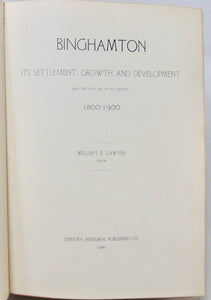 Lawyer. Binghamton: Its Settlement, Growth & History, 1800-1900
