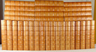 The Works of Charles Dickens, 30 volumes in deluxe leather bindings
