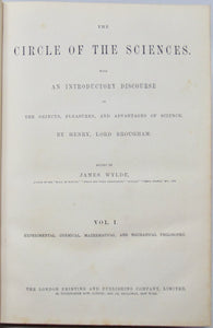 The Circle of the Sciences (4 volume set)., thousands of illustrations, ca 1870