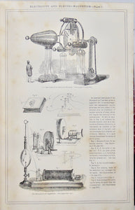 The Circle of the Sciences (4 volume set)., thousands of illustrations, ca 1870