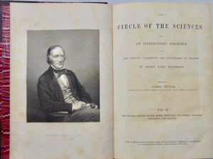 The Circle of the Sciences (4 volume set)., thousands of illustrations, ca 1870