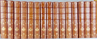 [SIGNED BLACKWELL BINDINGS] Charles Reade's Works, 16 volumes