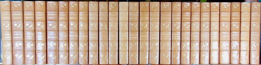 [SIGNED BLACKWELL BINDINGS] Bulwer's Novels, 25 volumes
