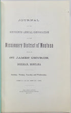 Load image into Gallery viewer, Sixteenth Annual Convocation of the Missionary District of Montana (1896)