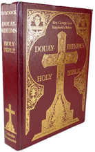 Load image into Gallery viewer, Douay-Rheims Holy Bible with a Comprehensive Catholic Commentary