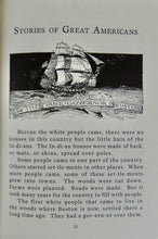 Load image into Gallery viewer, Stories of Great Americans for Little Americans, by Edward Eggleston