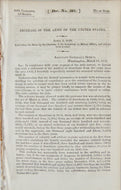 1838 Reports on the US Army, Desertions, Organization, Killed in Florida, &c