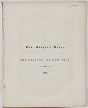 Load image into Gallery viewer, O&#39;Callaghan. Gov. Dongan&#39;s Report on the Province of New-York, 1687