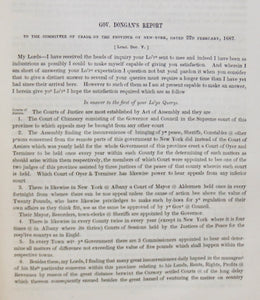 O'Callaghan. Gov. Dongan's Report on the Province of New-York, 1687