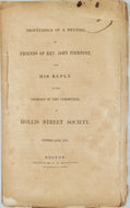 1839 Boston Pastor Defends Himself regarding Abolitionism, Temperance, &c.