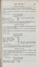 Load image into Gallery viewer, 1838 US Mail Routes, Hundreds of Routes Described with Costs