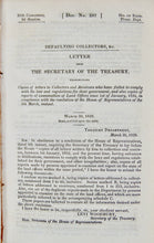 Load image into Gallery viewer, 1838 Fraud Committed by US Collectors &amp; Receivers, Land Offices