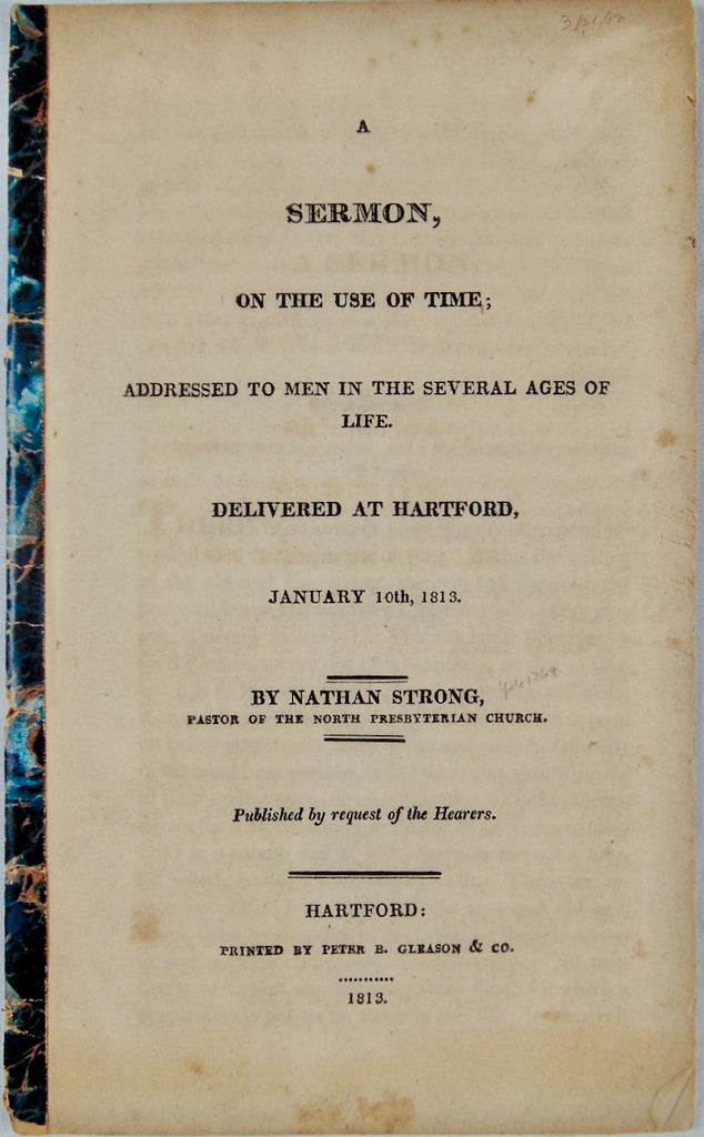 1813 Nathan Strong, How MEN May Serve God in every Age of Life