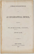 1856 Congregational Pastor Accused, Acquited, Record of Proceedings