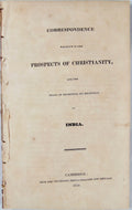 1824 Letters on UNITARIAN Missions in India