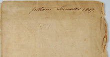 Load image into Gallery viewer, 1791 Presbyterian Tract Promoting Fellowship Societies owned by Maine evangelist